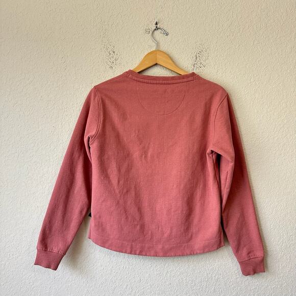 PATAGONIA Solar Rays 73 Uprisal Crew Sweatshirt Dusty Rose Pullover - Picture 2 of 9